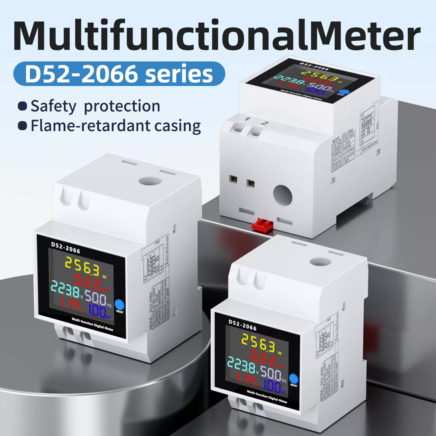 D52 2066 มิเตอร์มัลติฟังก์ชั่น