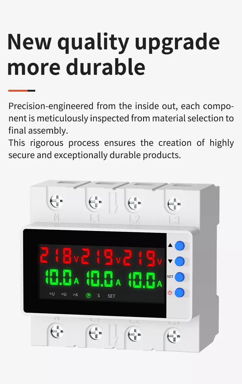 Three Phase Over and Under Voltage Protector